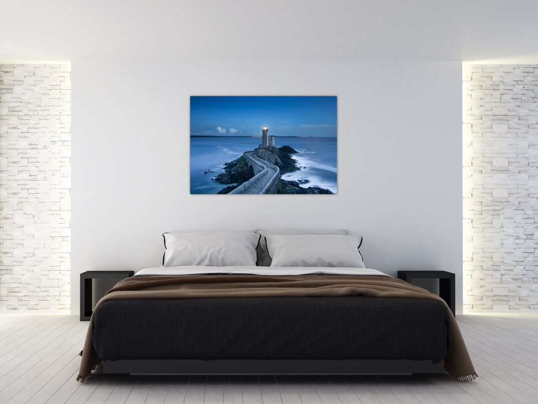 Obraz majáku a moře (V020918V12080)