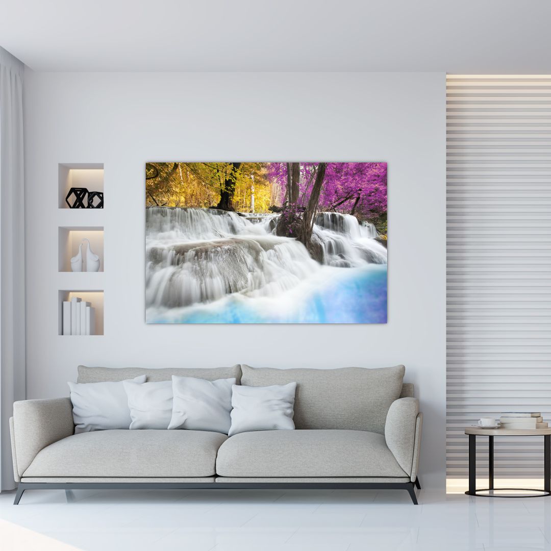 Obraz Erawan vodopádu v lese (V020934V12080)