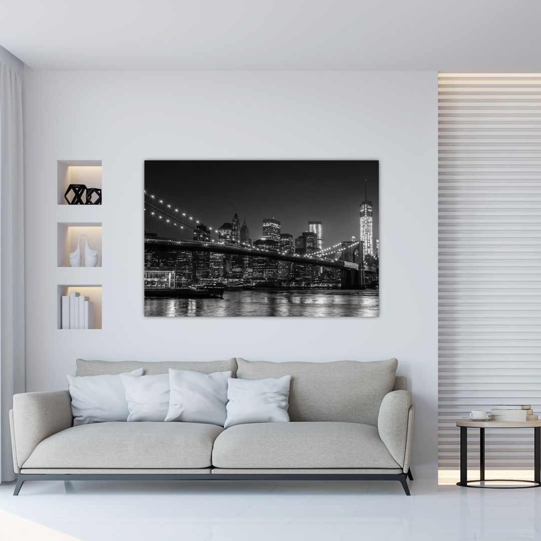 Obraz Brooklyn mostu v New Yorku (V020940V12080)