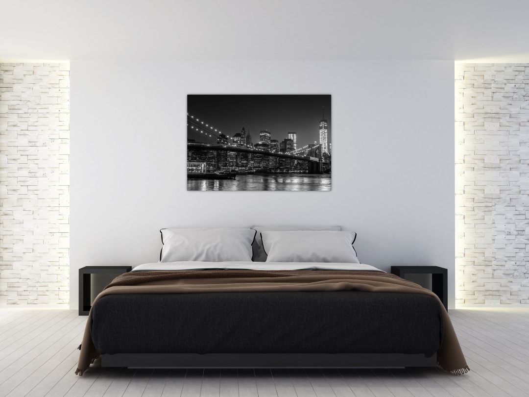 Obraz Brooklyn mostu v New Yorku (V020940V12080)