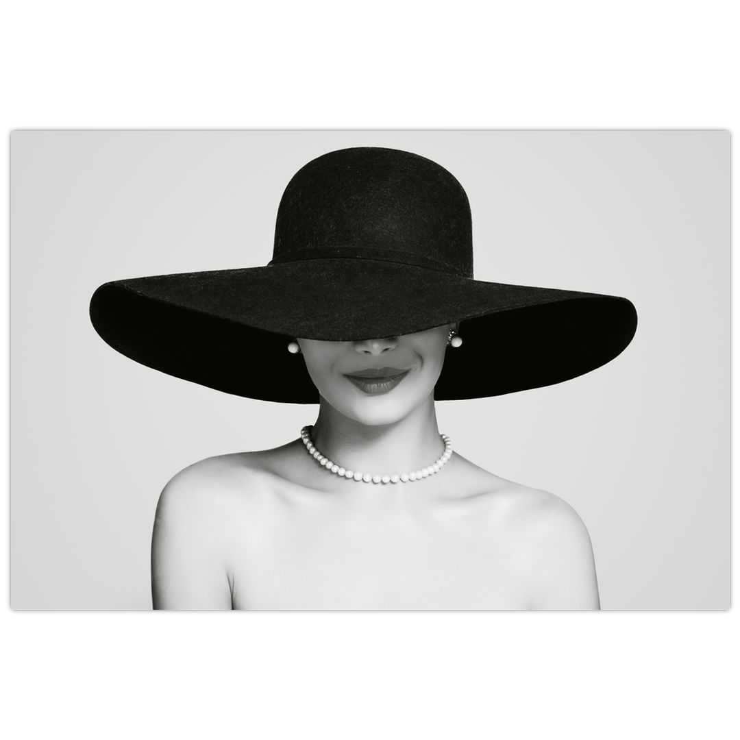 Obraz - Žena s kloboukem (V023036V12080)