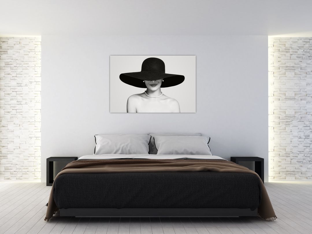 Obraz - Žena s kloboukem (V023036V12080)