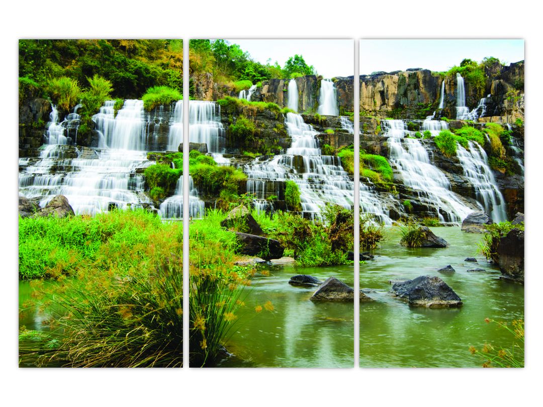 Obraz - vodopády se zelení (V020617V120803PCS)