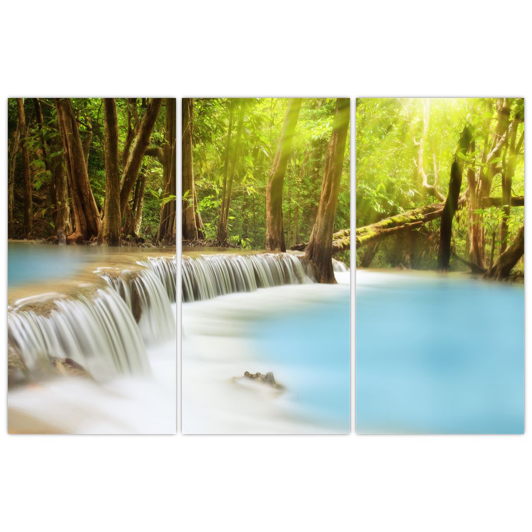Obraz Huai Mae Kamin vodopádu v lese (V020933V120803PCS)