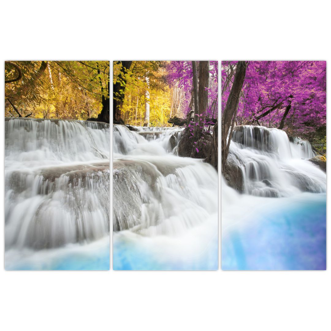 Obraz Erawan vodopádu v lese (V020934V120803PCS)