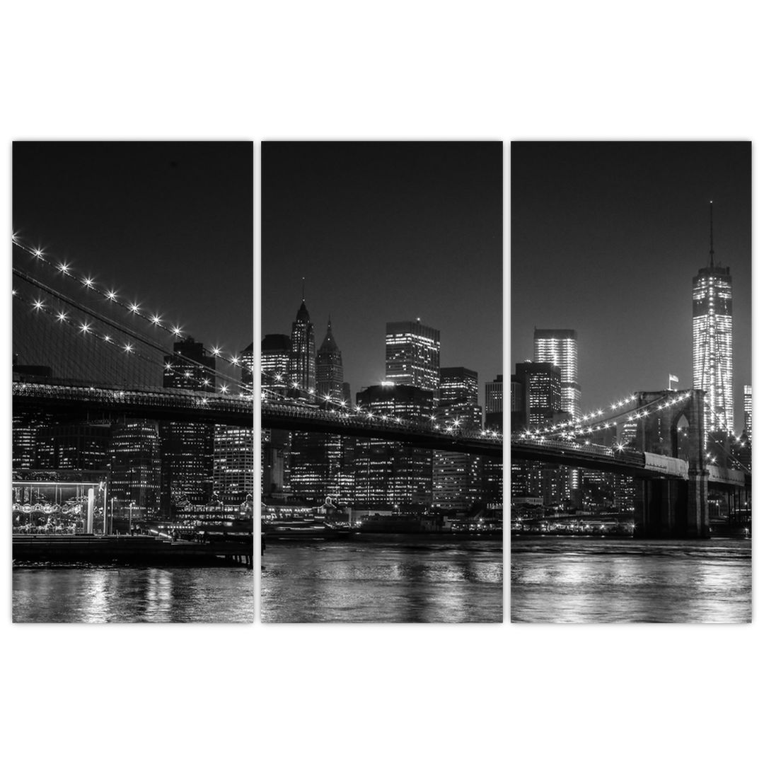 Obraz Brooklyn mostu v New Yorku (V020940V120803PCS)