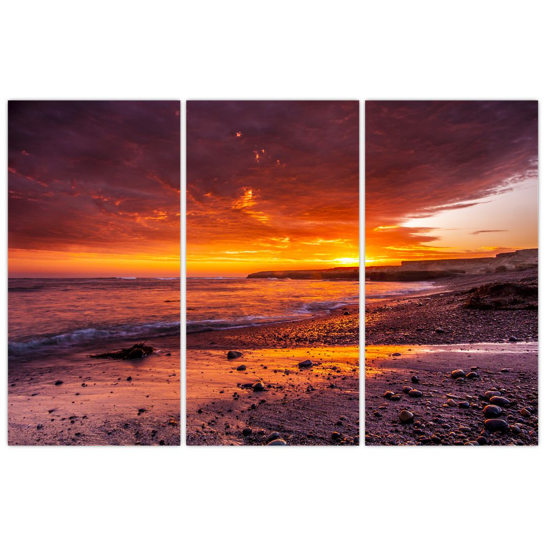 Obraz západu slunce u moře (V020973V120803PCS)