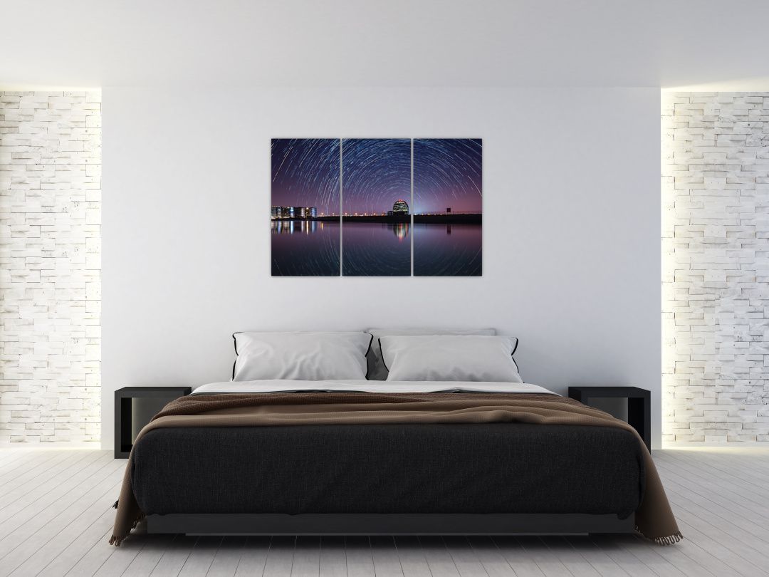 Obraz noční oblohy s hvězdami (V021018V120803PCS)