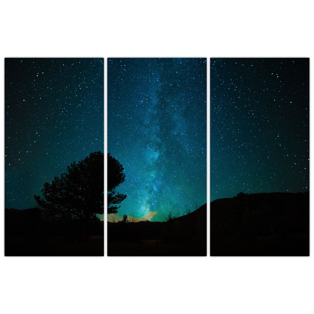 Obraz noční oblohy s hvězdami (V021100V120803PCS)