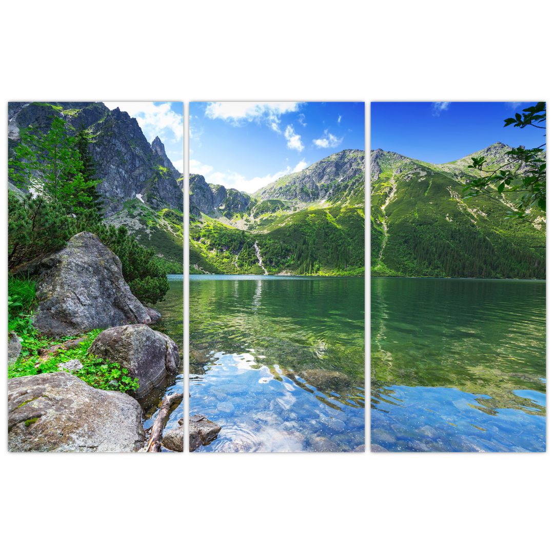 Obraz jezera v Tatrách (V021101V120803PCS)