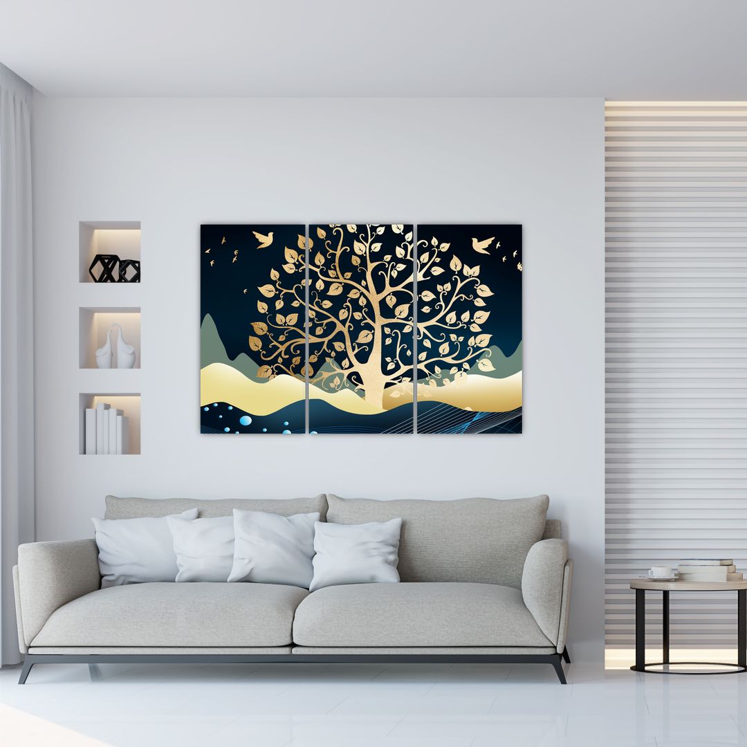 Obraz zlatého stromu (V022286V120803PCS)
