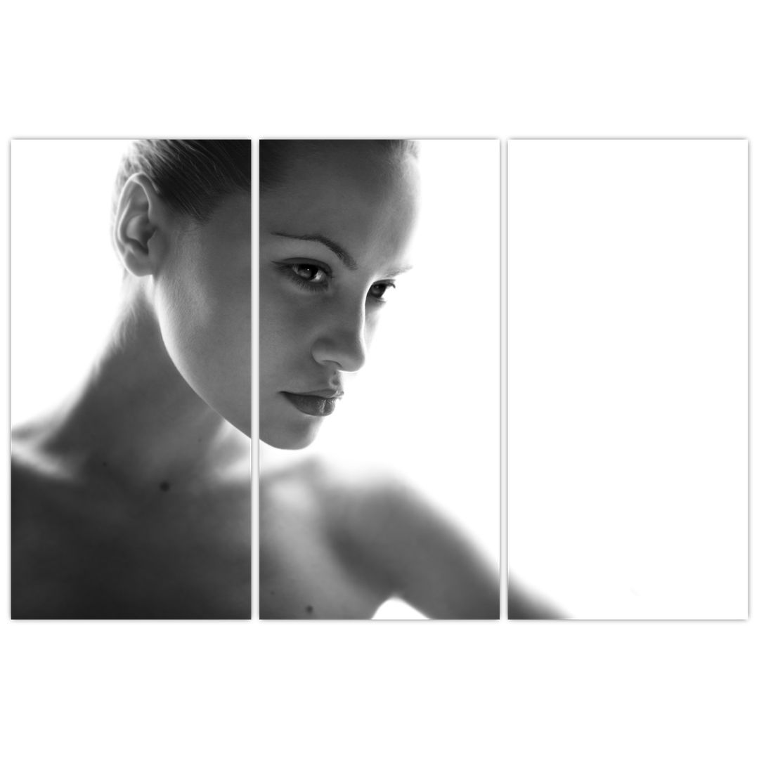 Tablou - Portretul femeii, alb- negru (V023309V120803PCS)