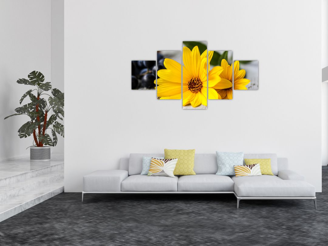 Obraz žluté květiny (V020952V12570)