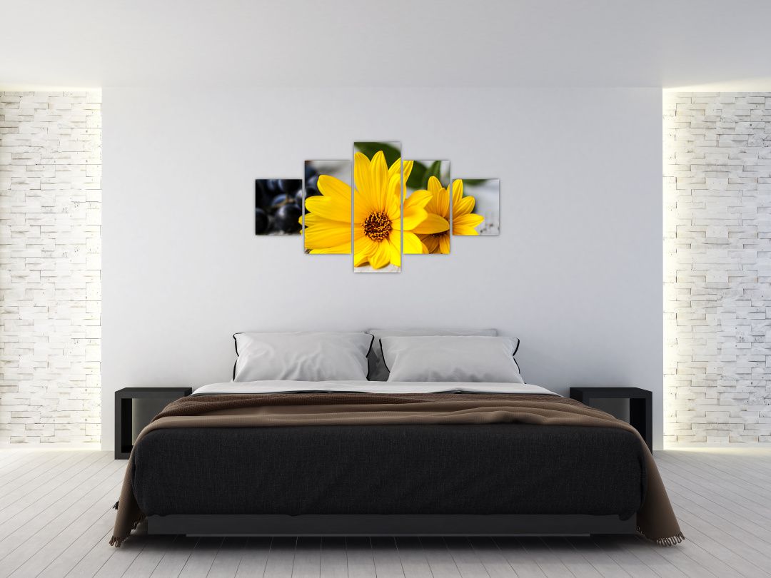 Obraz žluté květiny (V020952V12570)