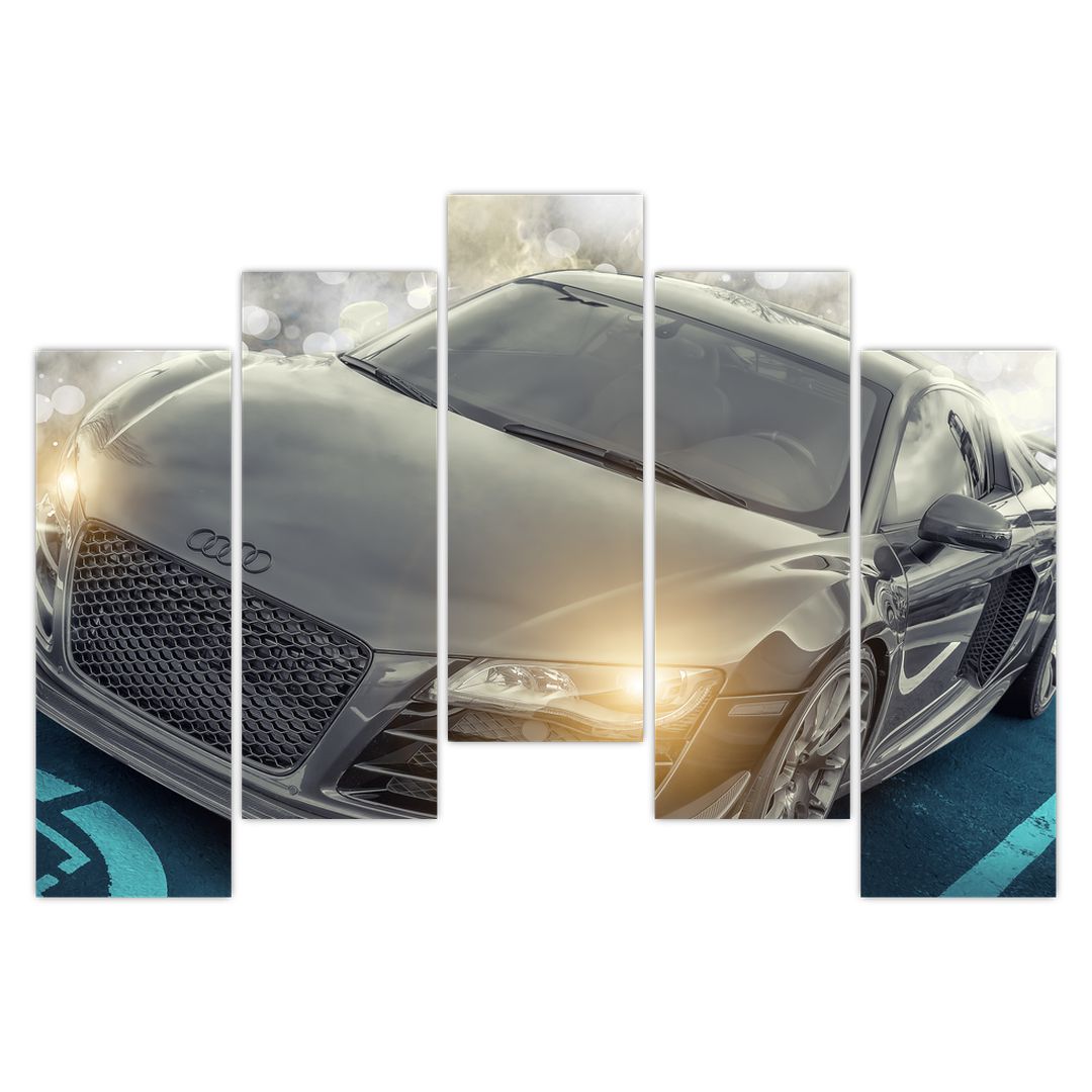 Obraz auta Audi - šedé (V020631V12590)
