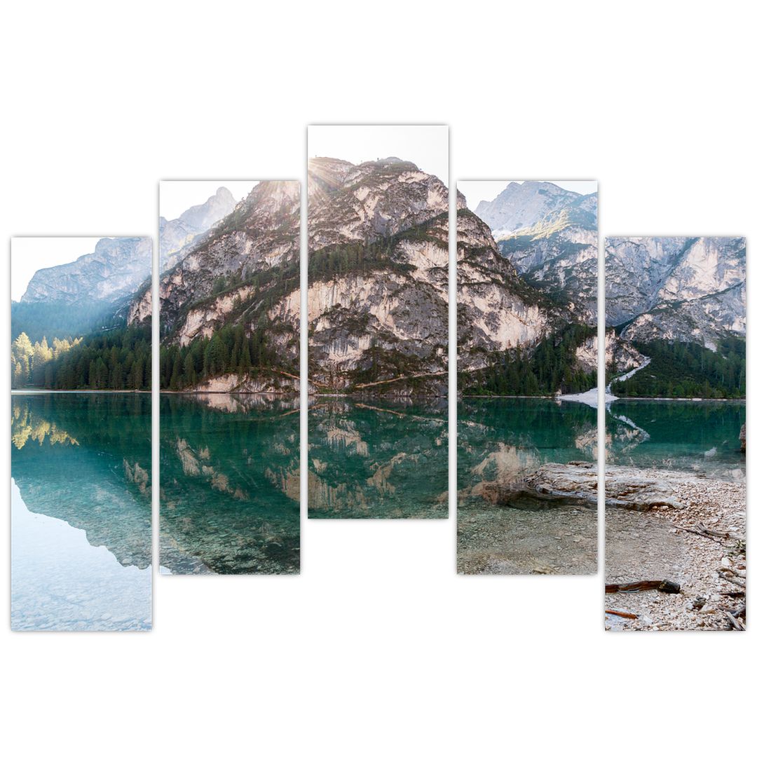 Obraz horského jezera (V020951V12590)