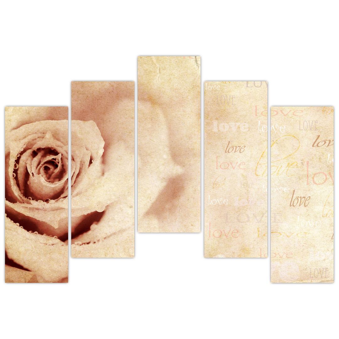 Tablou - floare de trandafir pentru îndrăgostiți (V021945V12590)