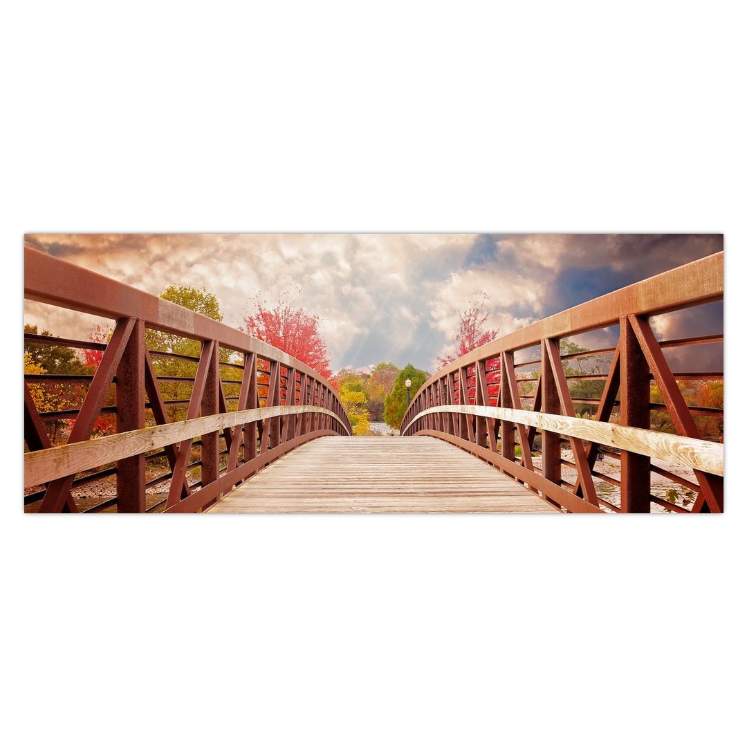 Obraz - dřevěný most (V020592V14558)