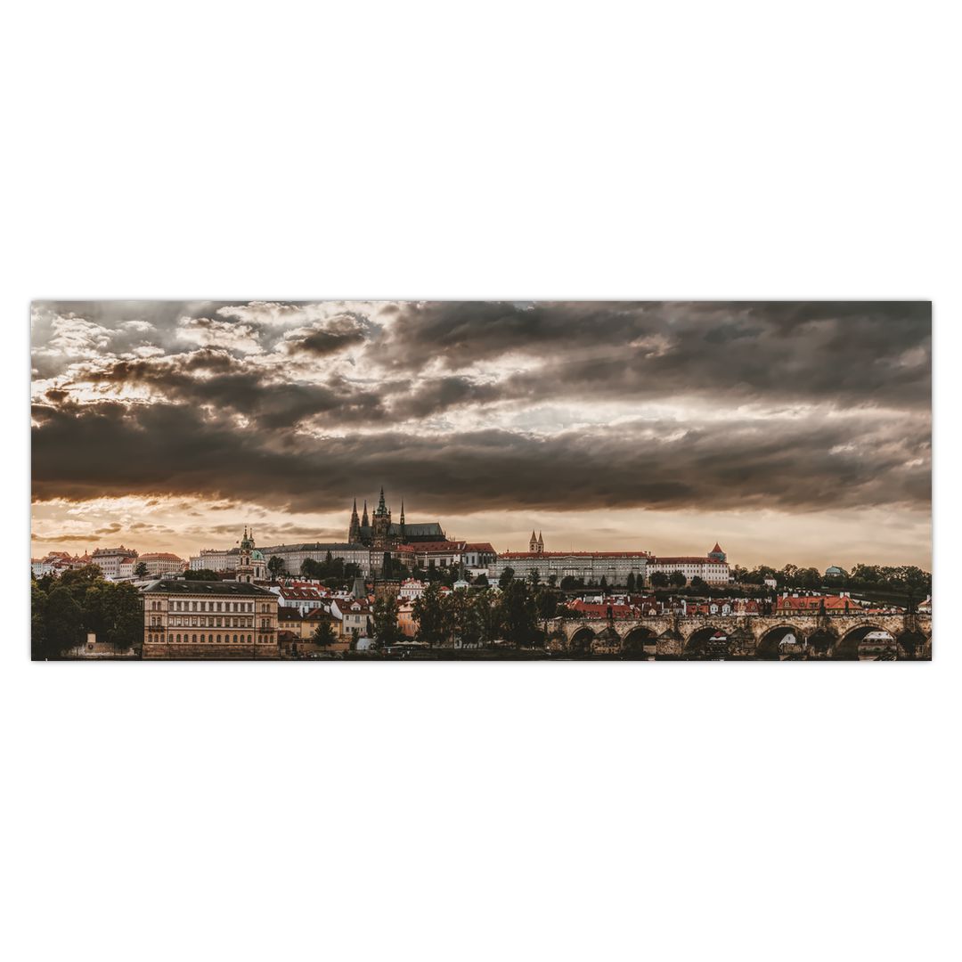 Obraz Pražského hradu v šeru (V020608V14558)
