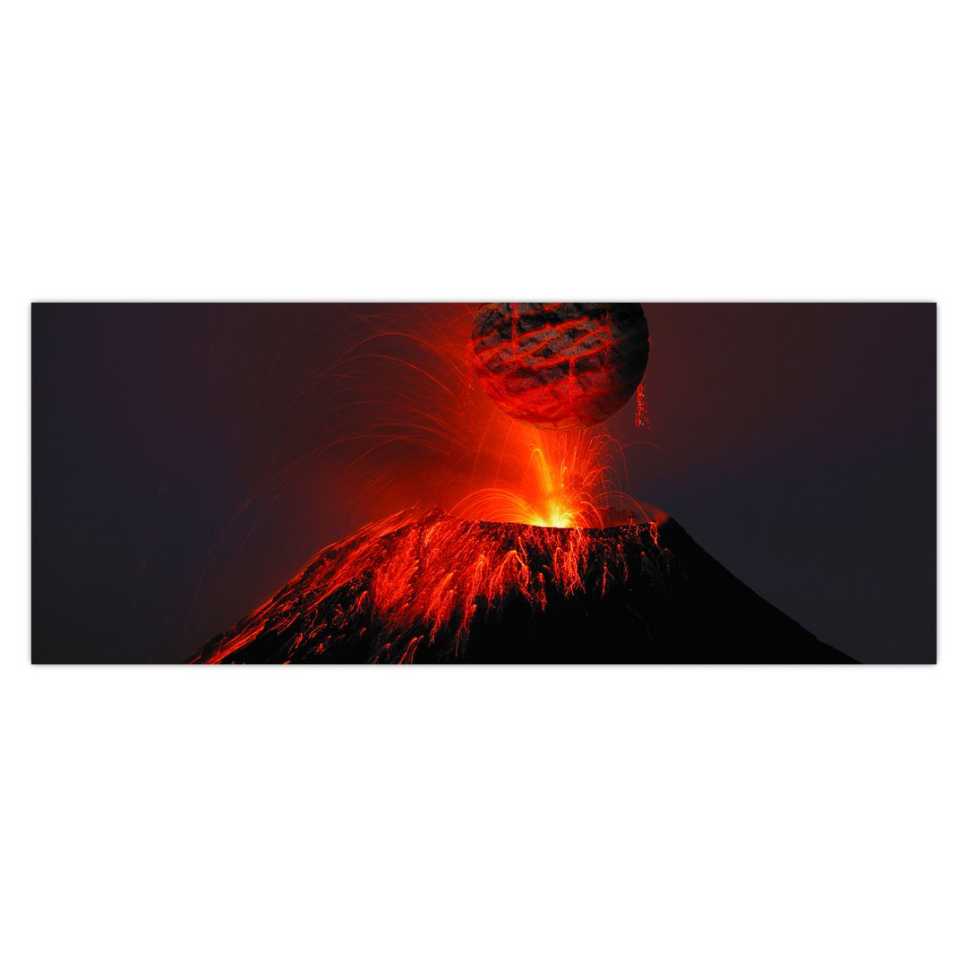 Obraz vulkánu (V020642V14558)