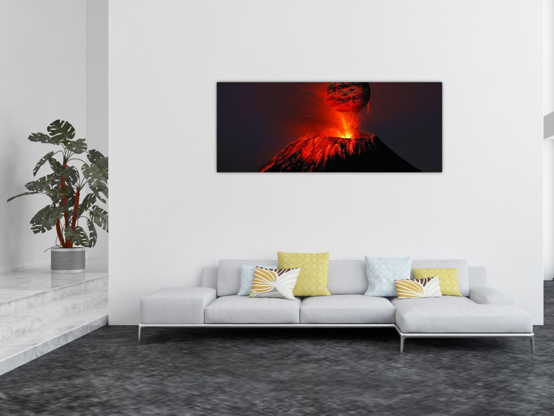 Obraz vulkánu (V020642V14558)