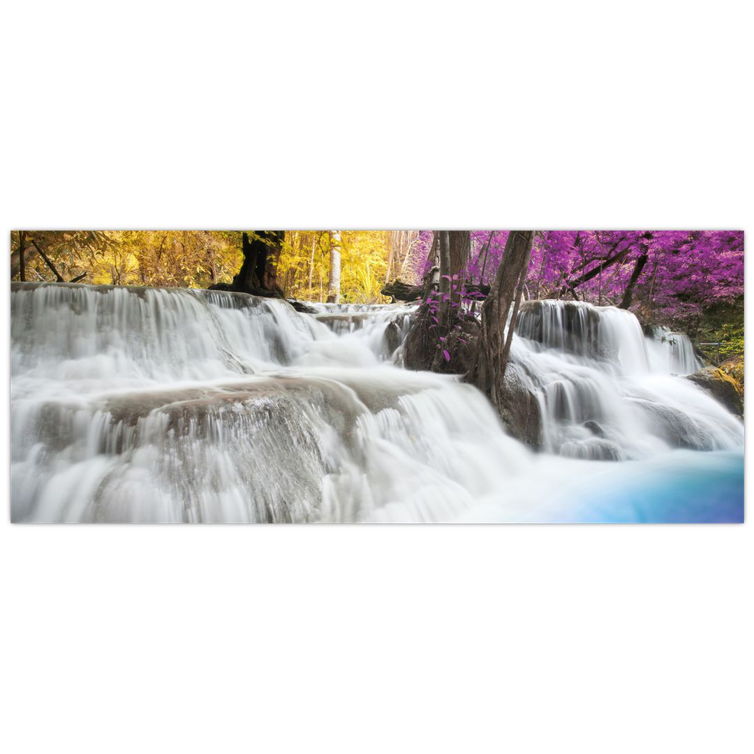 Obraz Erawan vodopádu v lese (V020934V14558)