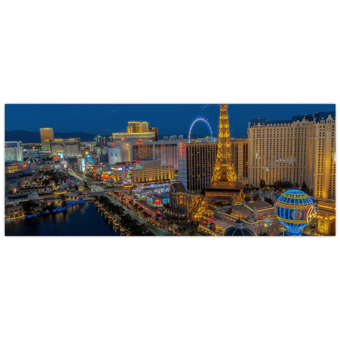 Obraz nočního Las Vegas (V021010V14558)