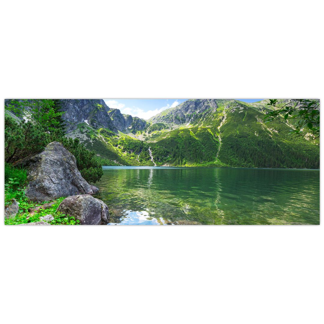 Obraz jezera v Tatrách (V021101V14558)