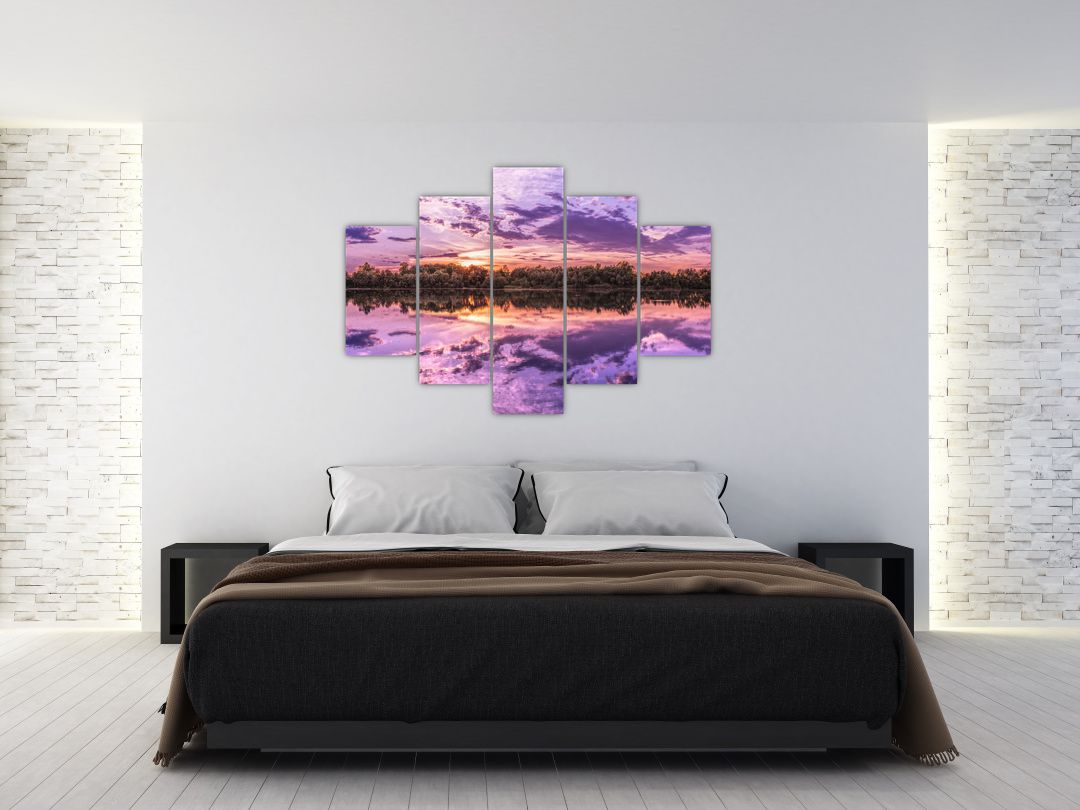 Obraz fialového nebe (V020537V150105)