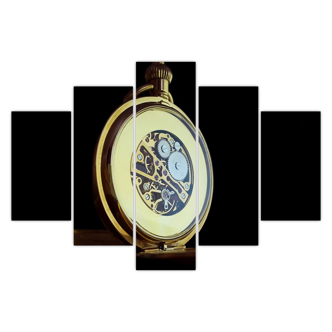 Obraz zlatých kapesních hodinek (V020569V150105)
