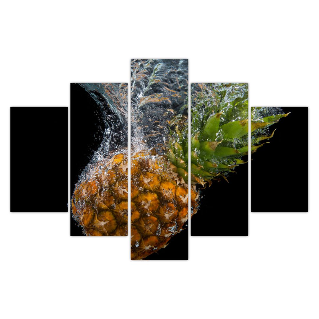 Obraz ananasu ve vodě (V020626V150105)