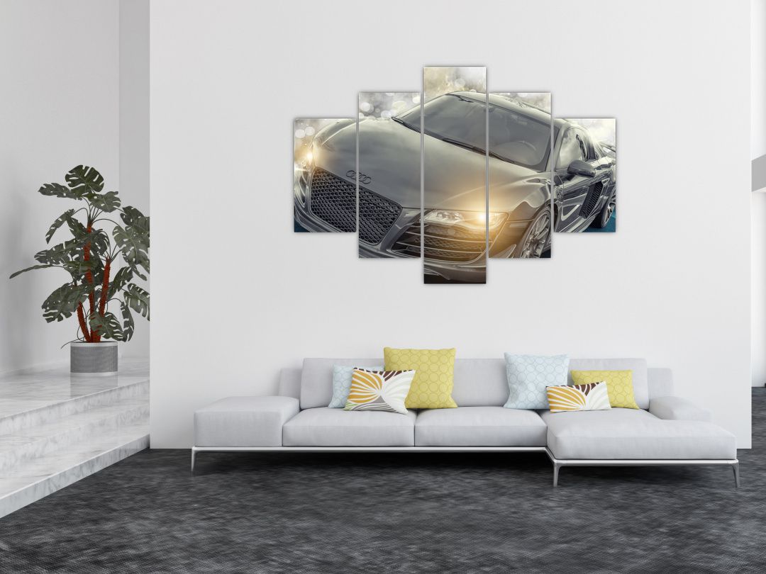 Obraz auta Audi - šedé (V020631V150105)