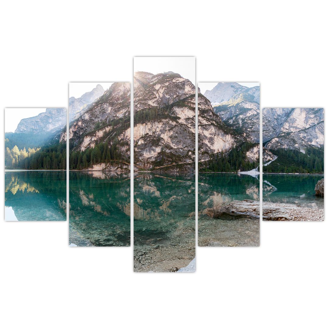 Obraz horského jezera (V020951V150105)