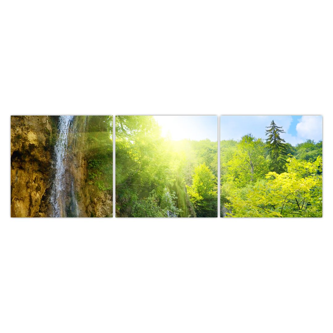 Obraz - vodopády v pralese (V020549V15050)