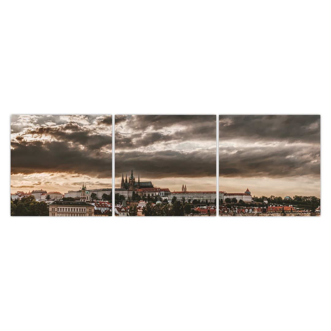 Obraz Pražského hradu v šeru (V020608V15050)