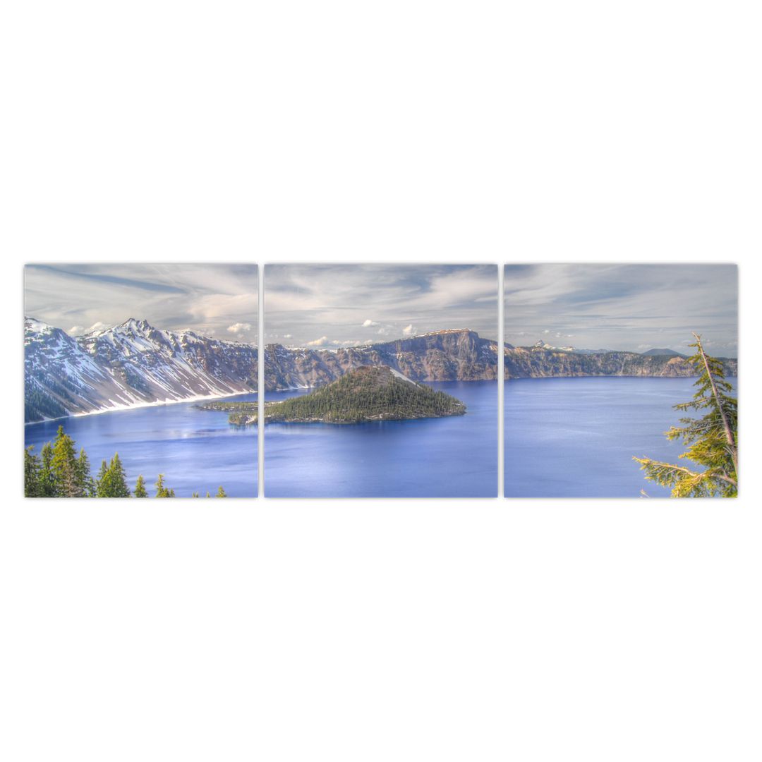 Obraz horského jezera (V020644V15050)