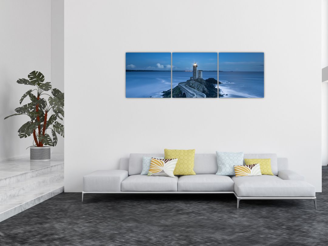 Obraz majáku a moře (V020918V15050)