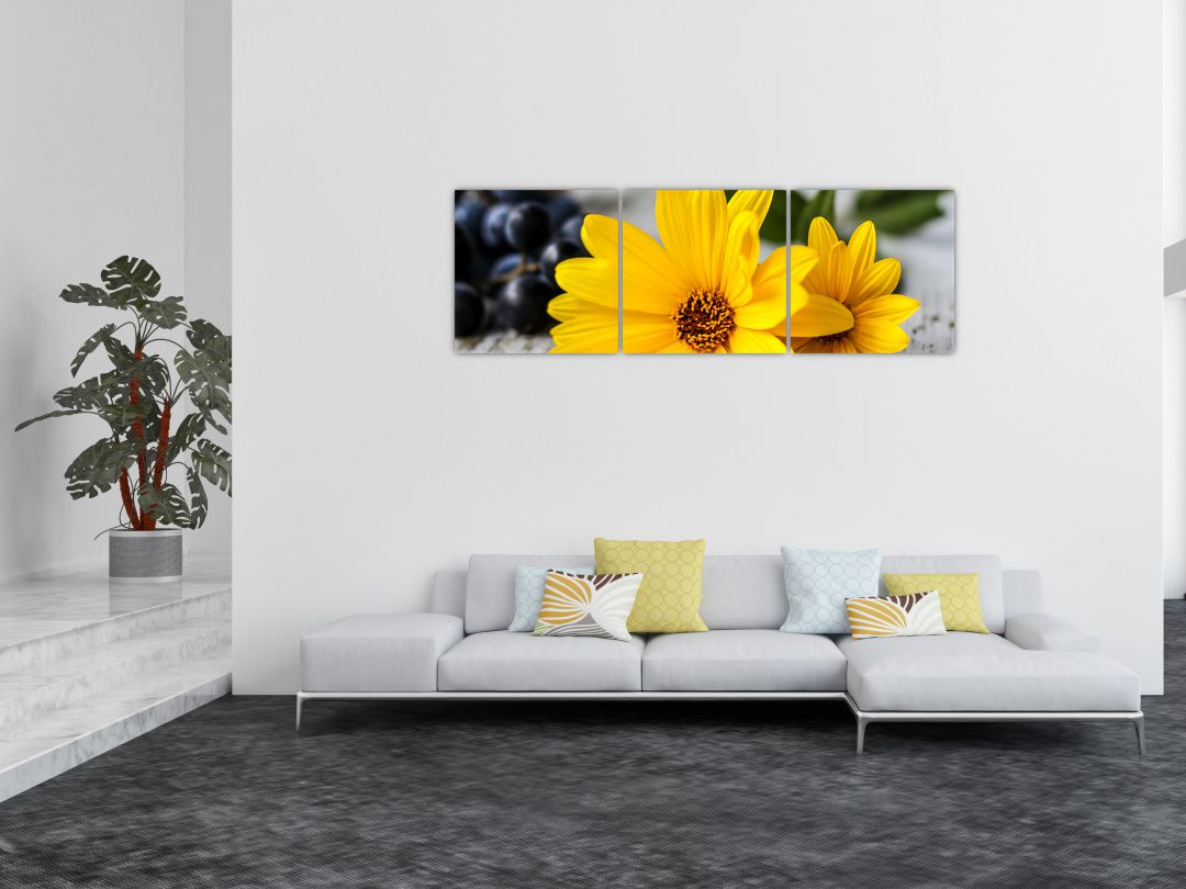 Obraz žluté květiny (V020952V15050)