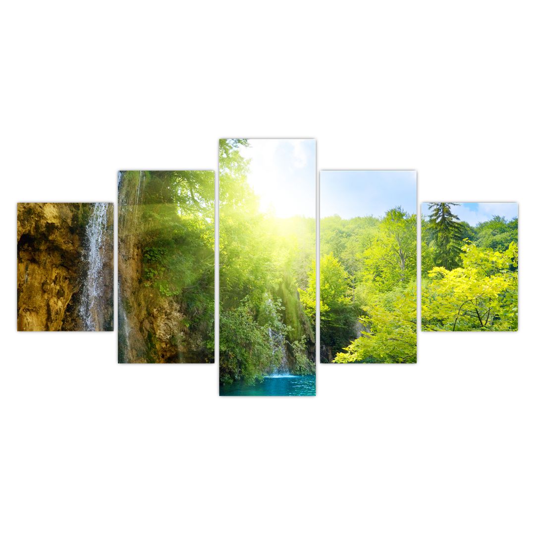 Obraz - vodopády v pralese (V020549V150805PCS)