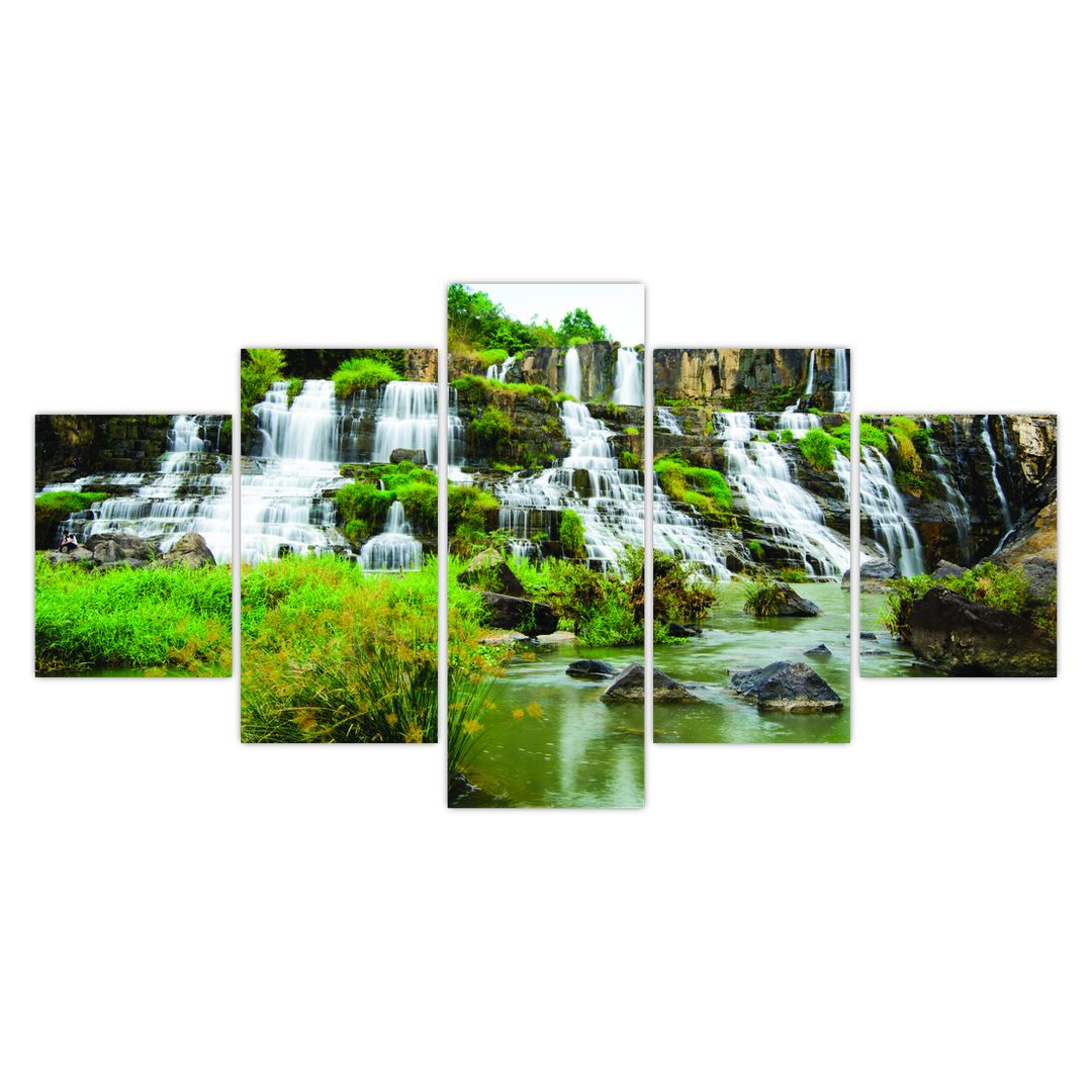 Obraz - vodopády se zelení (V020617V150805PCS)