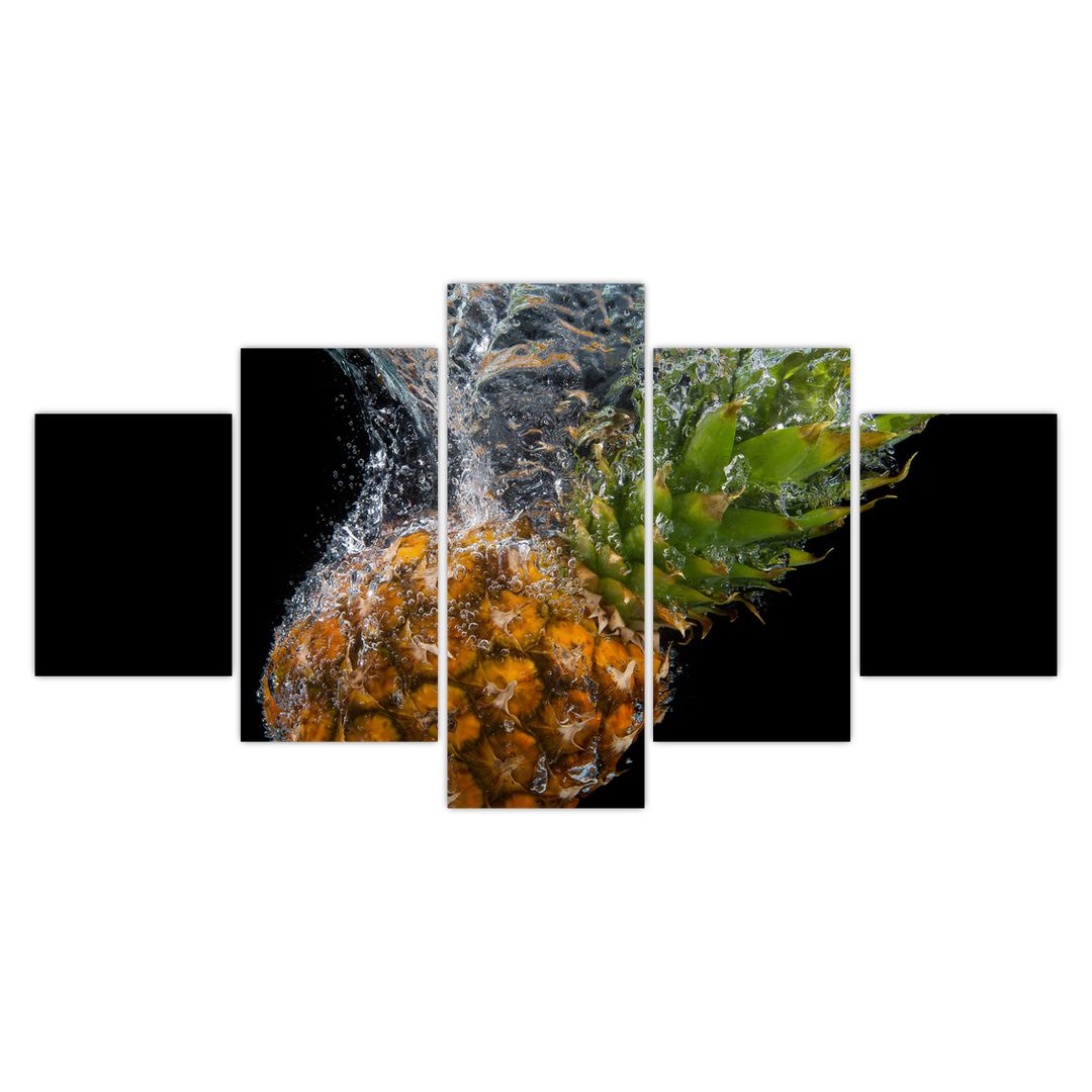 Obraz ananasu ve vodě (V020626V150805PCS)