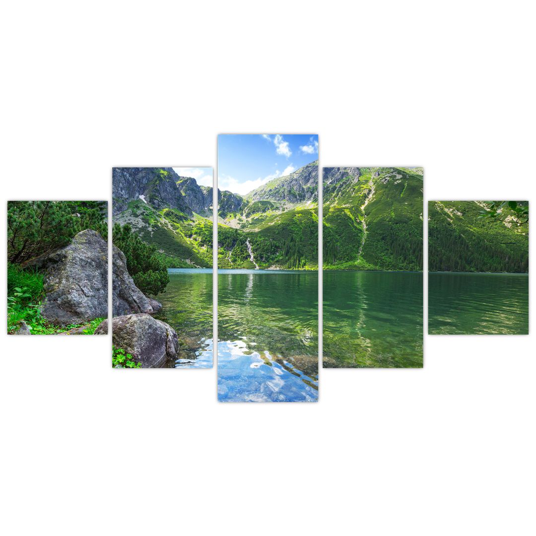 Obraz jezera v Tatrách (V021101V150805PCS)