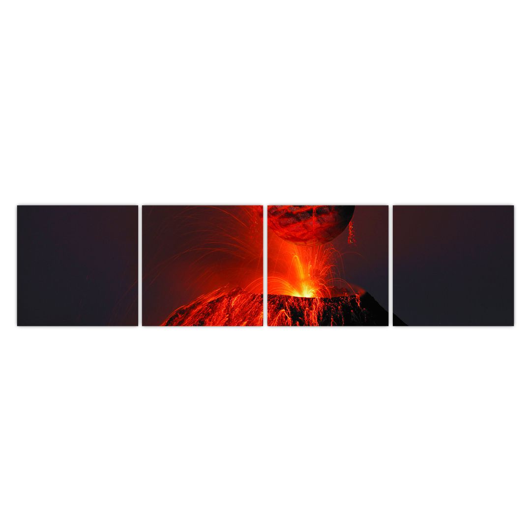 Obraz vulkánu (V020642V16040)