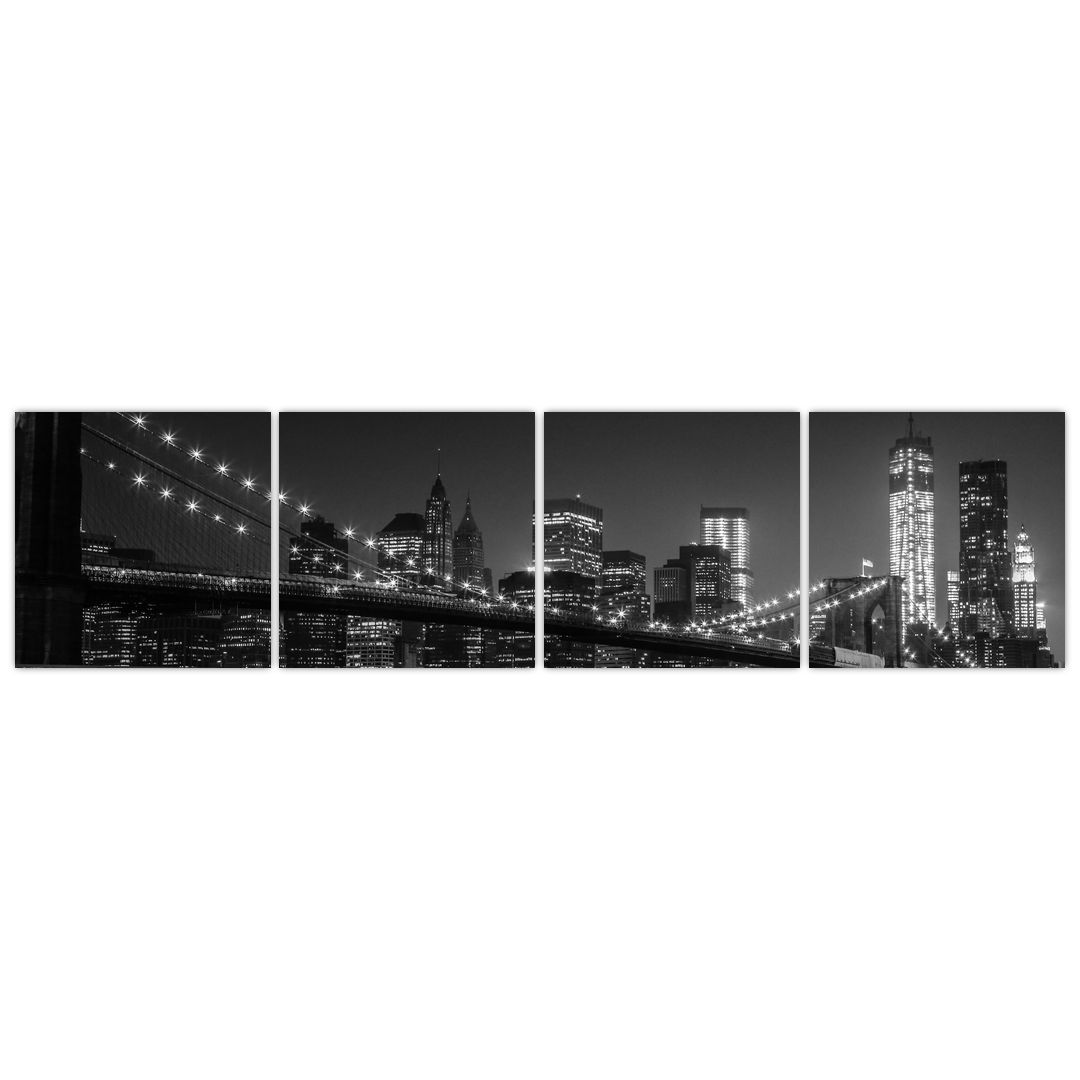 Obraz Brooklyn mostu v New Yorku (V020940V16040)
