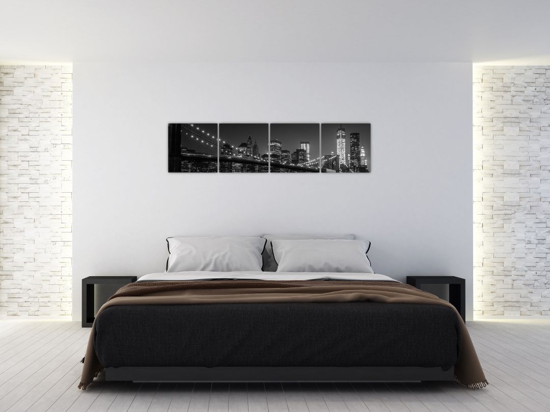 Obraz Brooklyn mostu v New Yorku (V020940V16040)