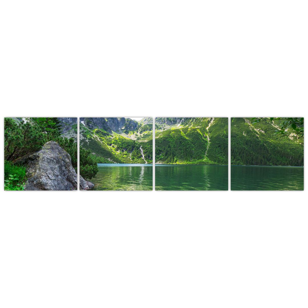 Obraz jezera v Tatrách (V021101V16040)