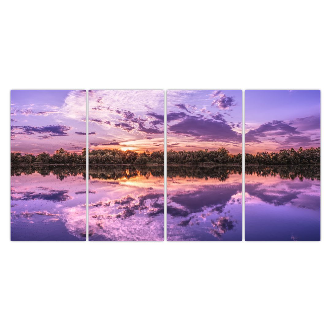 Obraz fialového nebe (V020537V16080)