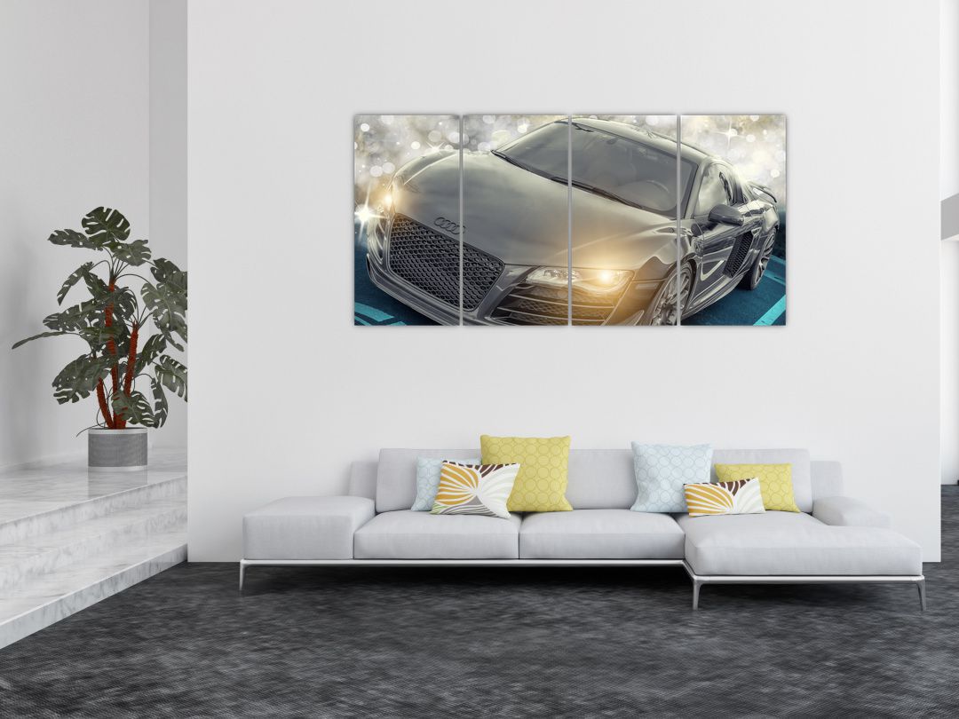 Obraz auta Audi - šedé (V020631V16080)