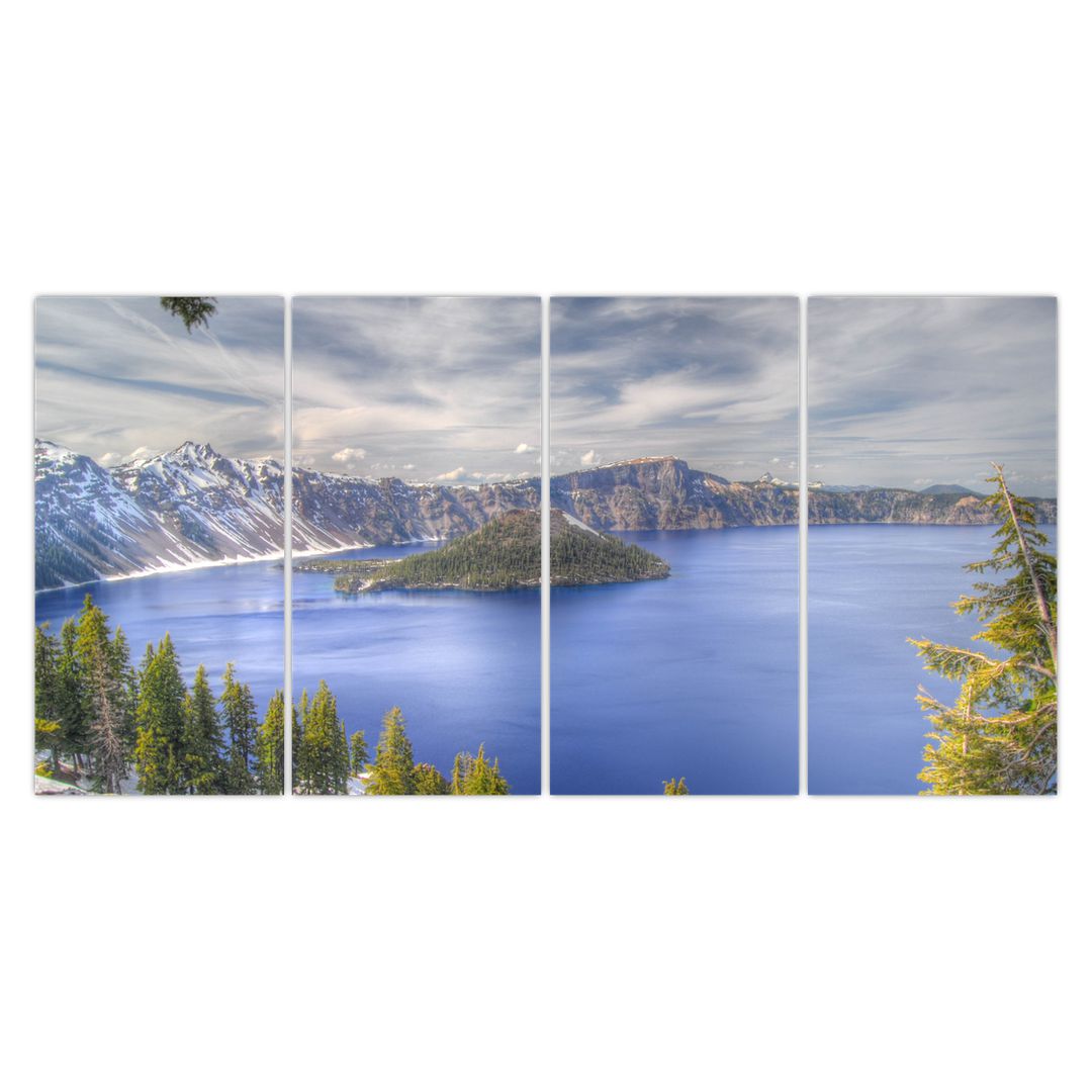 Obraz horského jezera (V020644V16080)