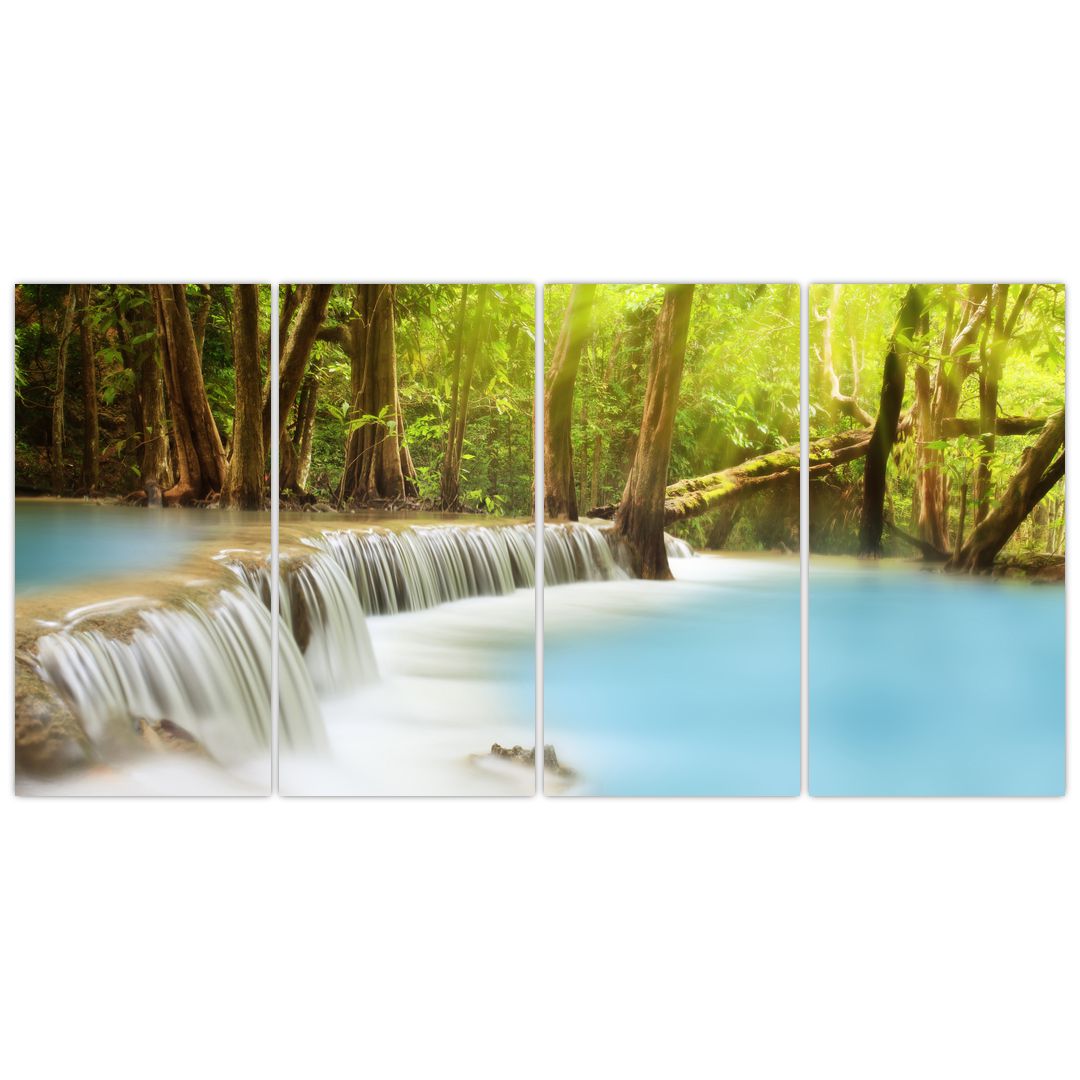 Obraz Huai Mae Kamin vodopádu v lese (V020933V16080)